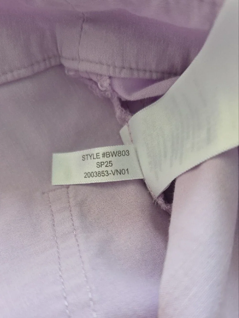 J. Crew Pastel Lilac Pants.  Size 26
